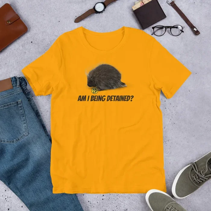 Am I Being Detained? Alaska LP Short-Sleeve Unisex T-Shirt