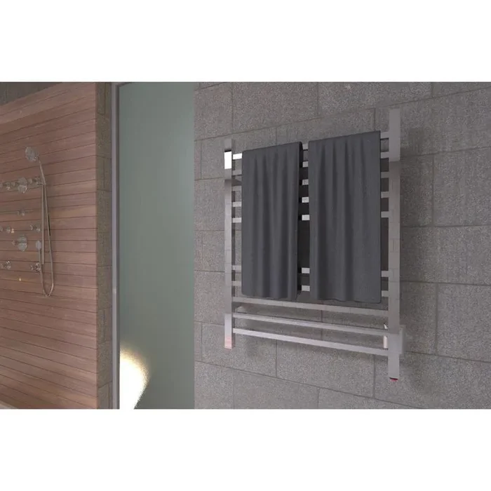 Amba Products Polished Stainless Hardwired Towel Warmer