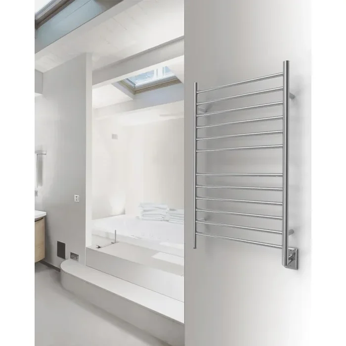 Amba Products Polished Stainless Hardwired Towel Warmer