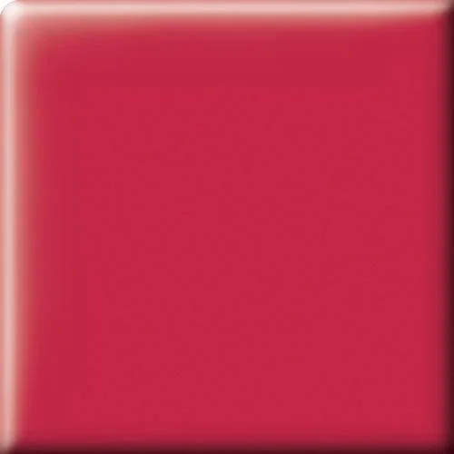 American Olean Bright Ruby Red Ceramic Bullnose Corner Tile (2-in x 2-in)