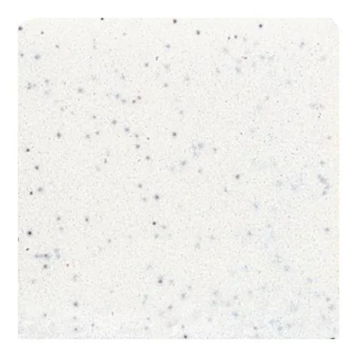 American Olean Bright Salt and Pepper Gloss Ceramic Bullnose Tile (6-in x 6-in)