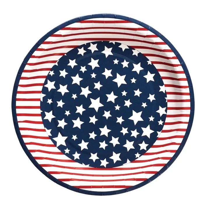 Americana Paper Dinner Plates