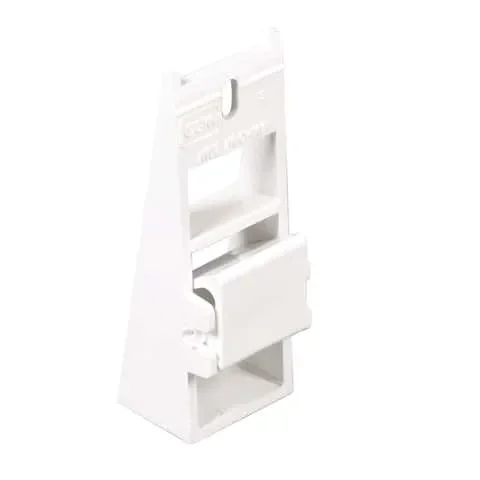 Amerimax 11 in. H X 8 in. W X 7 in. L White Vinyl Fascia Fixer