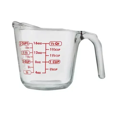 Anchor Hocking 2 cups Glass Clear Measuring Cup