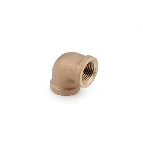 Anderson Metals 3/8 in. FPT in. X 3/8 in. D FPT Red Brass 90 Degree Elbow