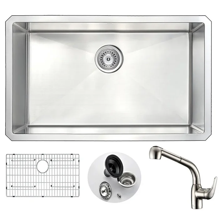ANZZI VANGUARD Series KAZ3018-095 Kitchen Sink