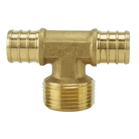 Apollo 3/4 in. PEX Barb in to X 3/4 in. D Barb Brass Tee