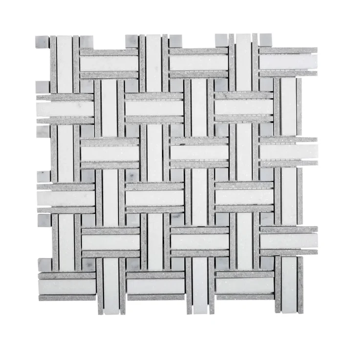 Apollo Tile (Sample) Grey 4-in x 4-in Polished Marble Floor and Wall Tile