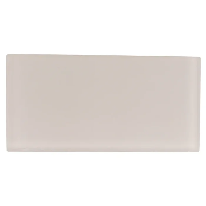 Apollo Tile (Sample) Wall Tile Beige 3-in x 6-in Matte Glass Brick Subway Wall Tile