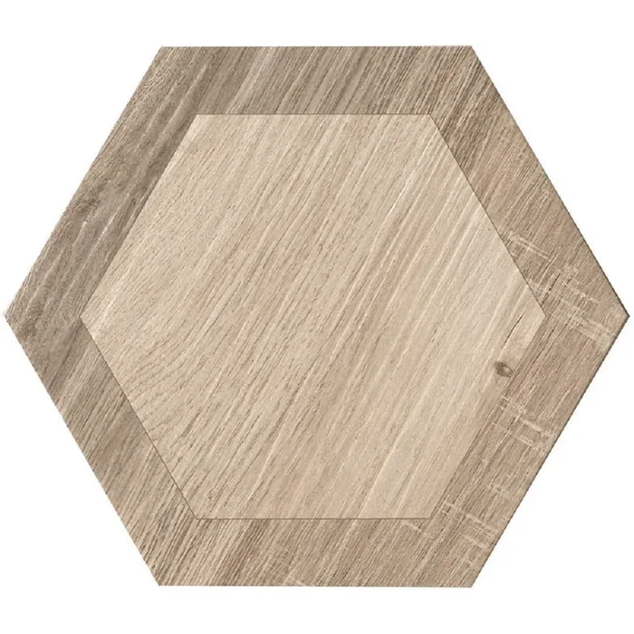 Apollo Tile (Sample) Woodnote Light Brown 9-in x 9-in Matte Porcelain Patterned Floor and Wall Tile