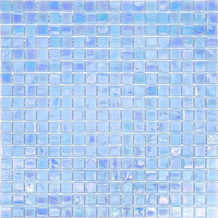 Apollo Tile Skosh Light Sky Blue 11-1/2-in x 11-1/2-in Glossy Glass Uniform Squares Floor and Wall Tile (18.69-sq. ft/ Carton)