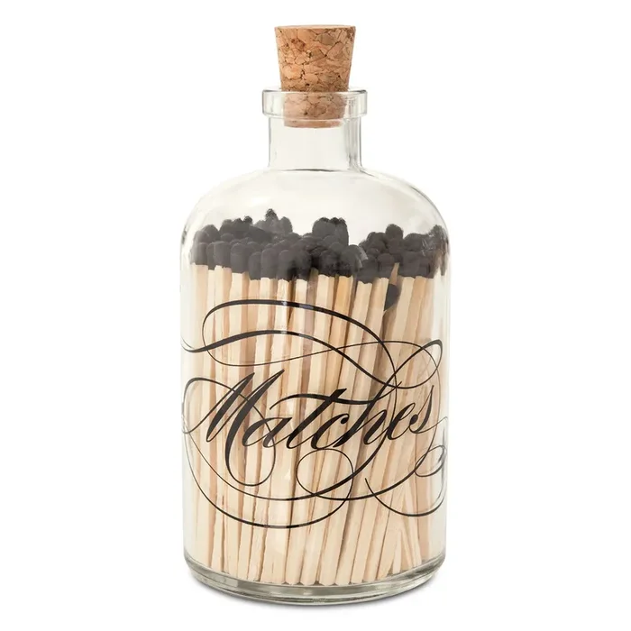 Apothecary Match Bottle – Calligraphy