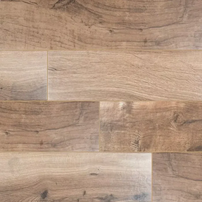 Arbor Cognac 6 in. x 36 in. Matte Porcelain Floor and Wall Tile (15 sq. ft./case)