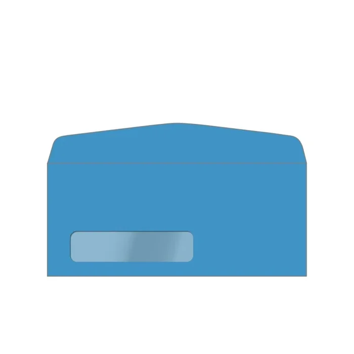 Astrobrights – #10 Poly Window Envelopes – Celestial Blue – 2500 Pk