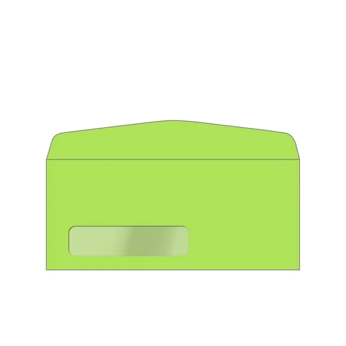 Astrobrights – #10 Poly Window Envelopes – Martian Green – 2500 Pk