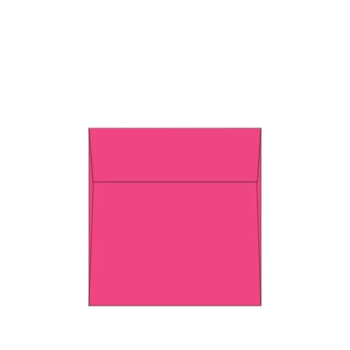 Astrobrights – 5 1/2 X 5 1/2 Square Envelopes (5.5-X-5.5-Inches) – Plasma Pink – 1000 Pk