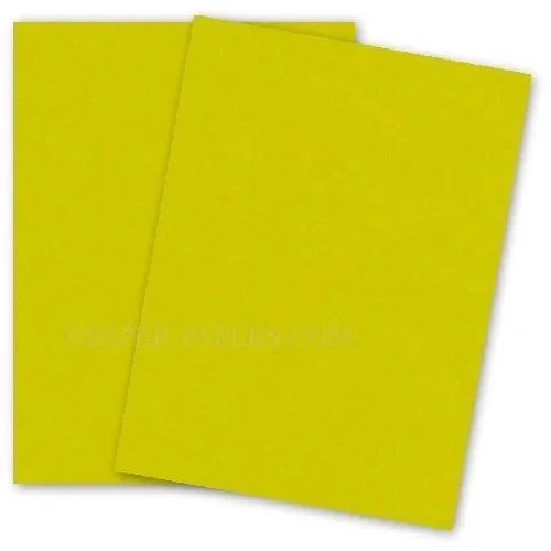 Astrobrights Sunburst Yellow Card Stock Paper – 11×17 Inches, 65lb Cover Weight, 1000 Sheets
