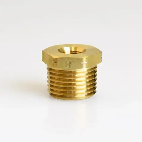 ATC 1/2 in. MPT X 1/8 in. D FPT Brass Hex Bushing