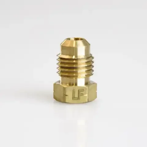 ATC 1/4 in. Flare Brass Hex Plug