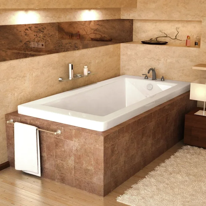 Atlantis Whirlpools 3260VN Venetian 32 x 60 Rectangular Soaking Bathtub