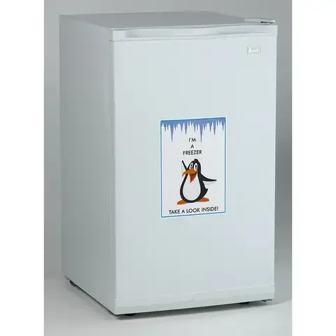 Avanti 2.8 cu ft White Stainless Steel Upright Freezer 90 W