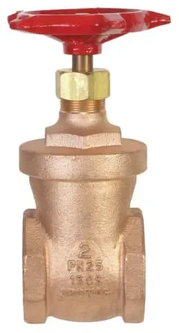 B&K ProLine 2 in. FIP Brass Gate Valve