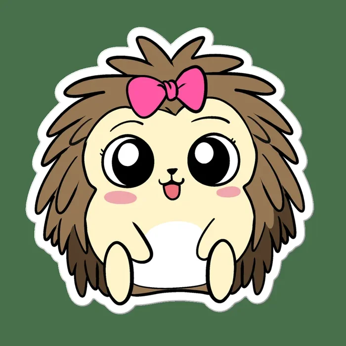 Baby Libertarian Cartoon – Bubble-free stickers