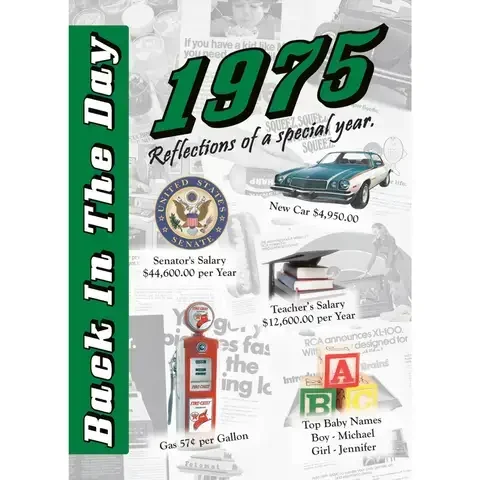 Back In The Day 1975 Reference Book