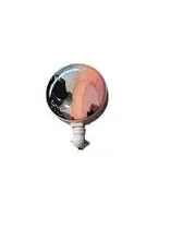 Badge holder – Retractable – Round – pink -blue -black – Marble