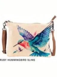 Bag Sling Sling Ruby Hummingbird 8×10