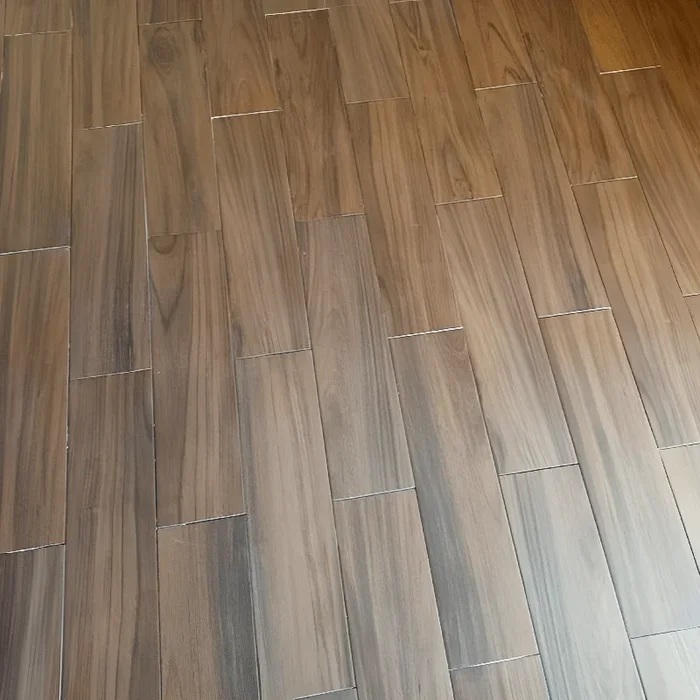 Baker Wood Walnut 6 in. x 24 in. Glazed Porcelain Floor and Wall Tile (392.85 sq. ft./Pallet)