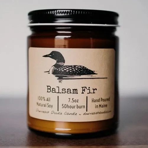 Balsam Fir Natural Soy Candle