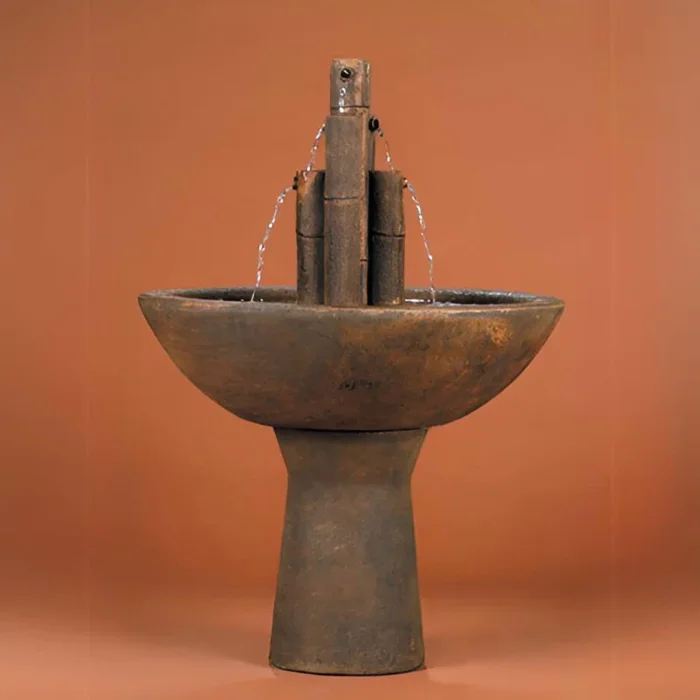 Bamboo Concrete Fountain – Fiore #252