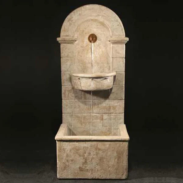 Barcelona Wall Fountain Fiore stone