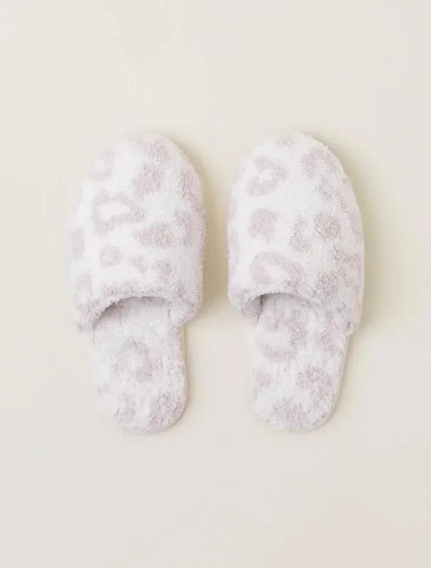 Barefoot Dreams – CozyChic Barefoot In The Wild Slippers – Cream