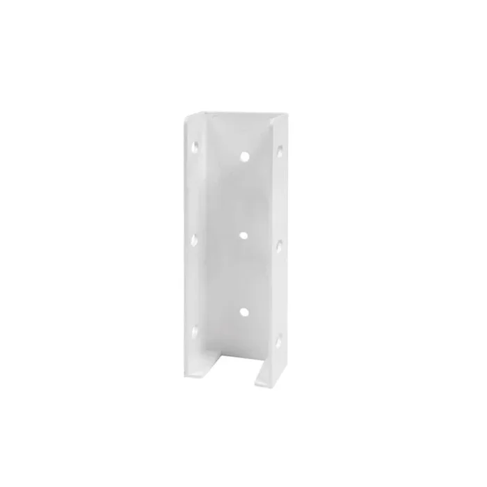 Barrette Outdoor Living Transition Bracket White for 1-3/4 in. x 5-1/2 in. Rail