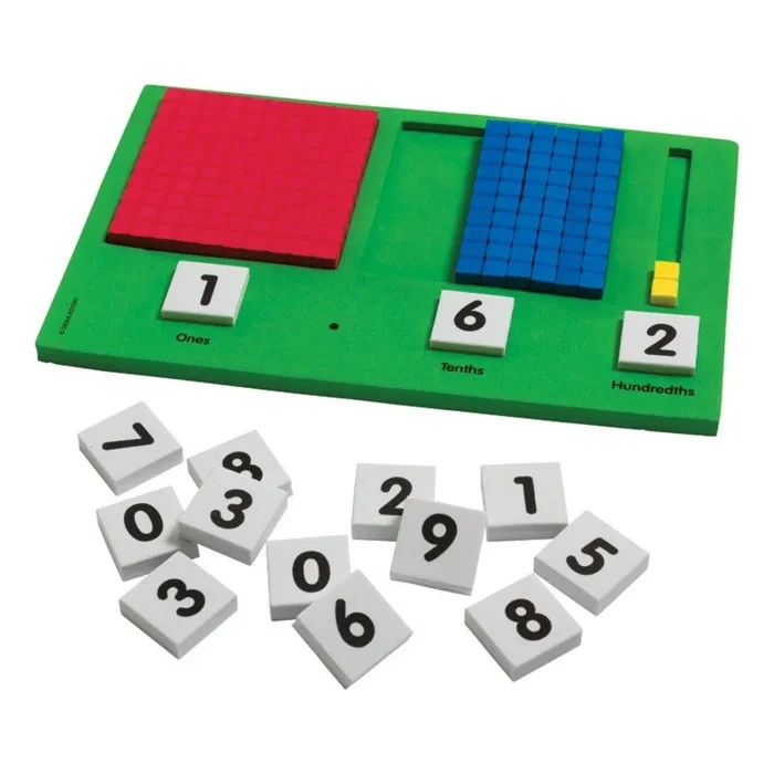Base Ten Decimal Frame for Grade 3-5 Students