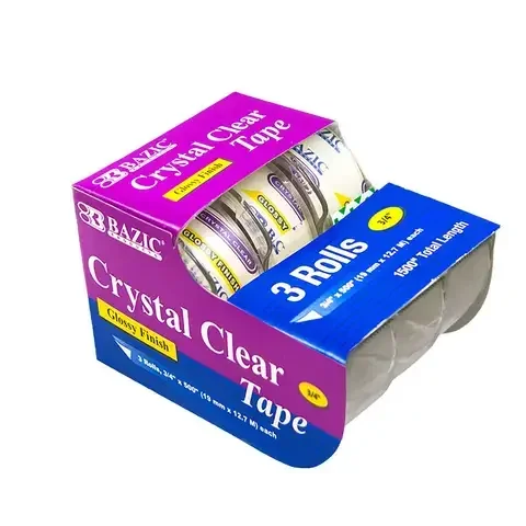 Bazic Products 3/4 in. W X 500 in. L Tape