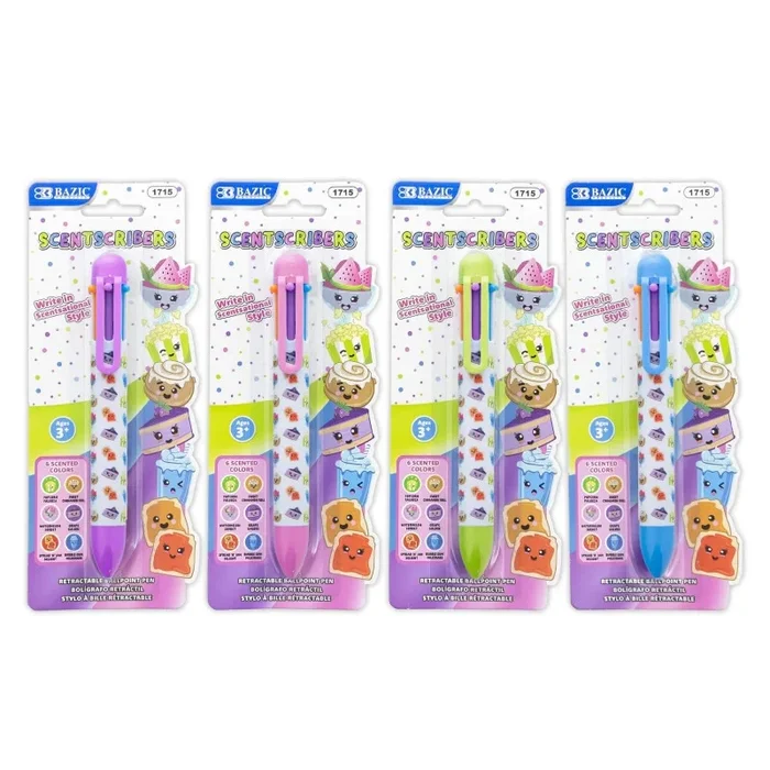 Bazic Scented 6-Color Pen