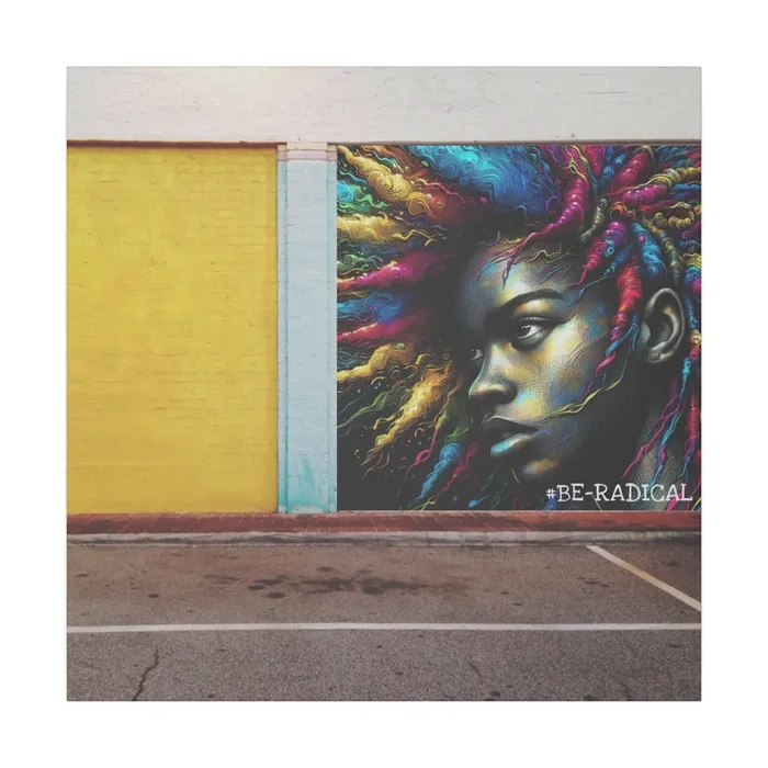 BE RADICAL Matte Canvas, Stretched, 0.75