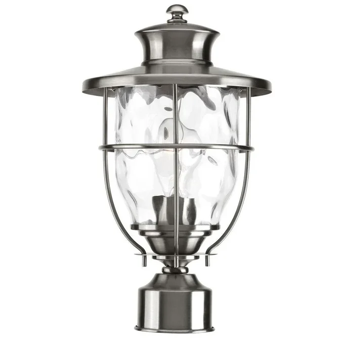 Beacon Collection Outdoor Stainless Steel Post Lantern