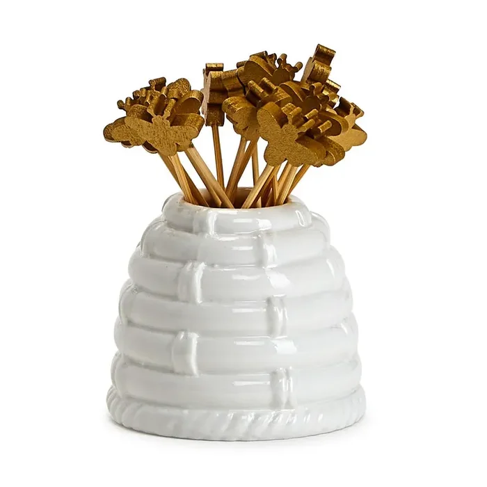 Beehive Pick Holder With Bee Picks