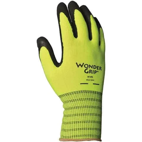 Bellingham Women’s Palm-dipped Grip Gloves Yellow/Black M 1 pair