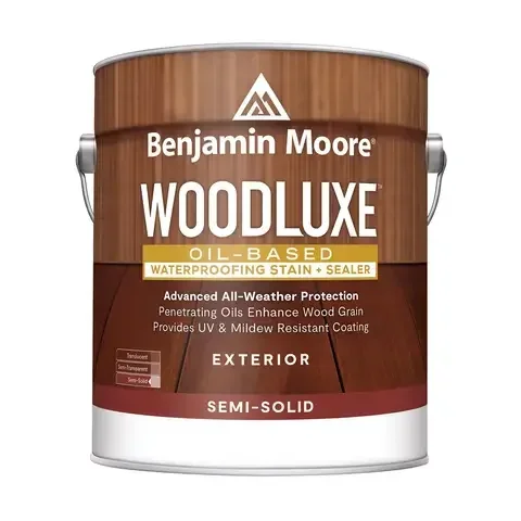 Benjamin Moore Semi-Solid Oil-Based Acrylic Latex Waterproofing Stain + Sealer 1 gal