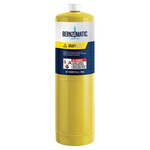 Bernzomatic 14.1 oz Steel MAP-Pro Cylinder