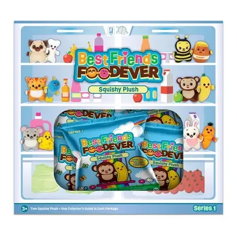Best Friends Foodever Squishy Toy Assorted