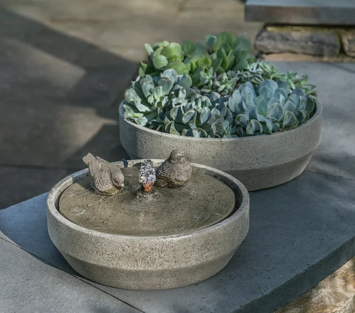 Beveled Songbird Fountain by Campania International