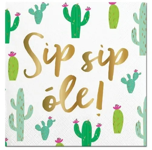 Beverage Napkins – Sip Sip Ole