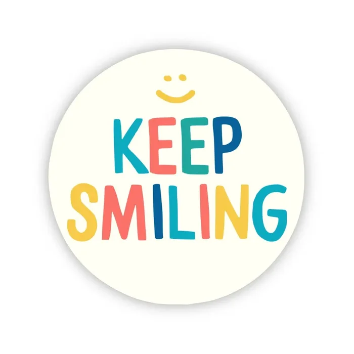Big Moods – Keep Smiling Sticker
