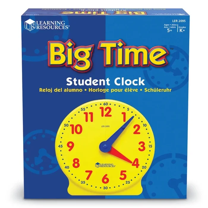 Big Time Clock Student – Teach Kids Time-Telling with Ease